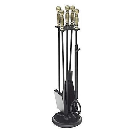 Achla Designs Achla WR-45AB Chelmsford Tool Set; Antique Brass & Black WR-45AB